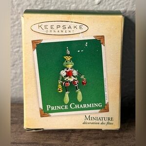 Hallmark Keepsake Christmas Miniature Ornament 2004 “Prince Charming”
